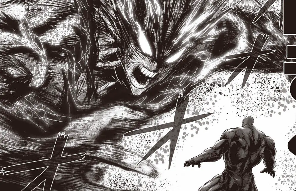 Viñeta del manga "One Punch Man" temporada 3.
