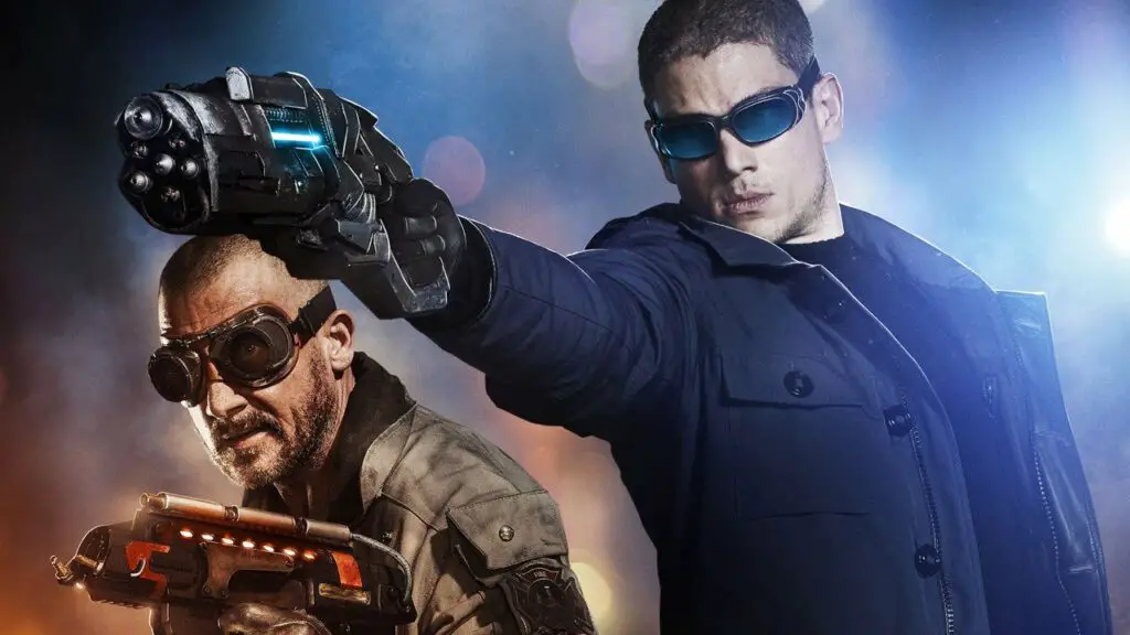 Dominic Purcell y Wentworth Miller en "Legends of Tomorrow".