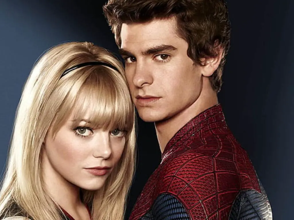 Emma Stone y Andrew Garfield en "The Amazing Spider-Man".
