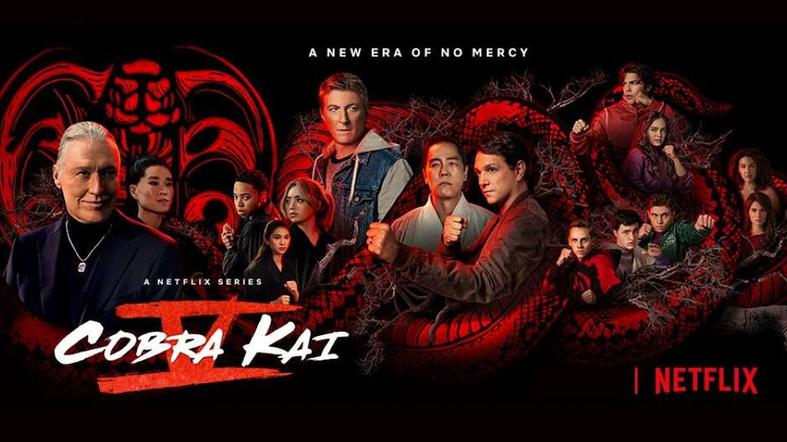Amargas noticias para la temporada 6 de Cobra Kai: póster de la temporada 5.