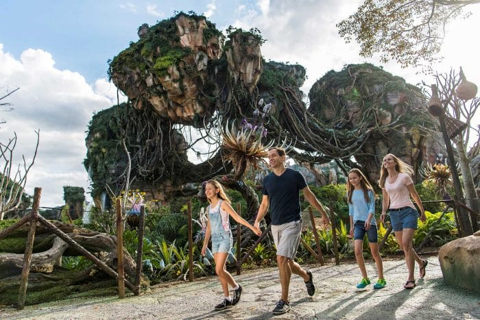 El parque temático de "Avatar" en Orlando, Florida.