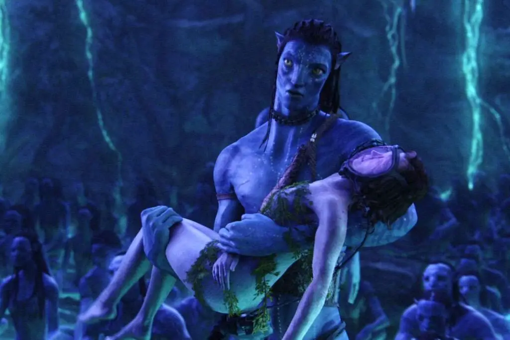 Sigourney Weaver muriendo en "Avatar".