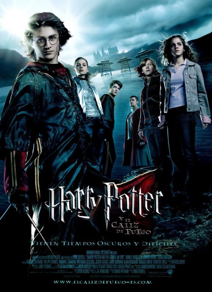 El orden de las películas de Harry Potter: la cuarta, "Harry Potter y el cáliz de fuego".