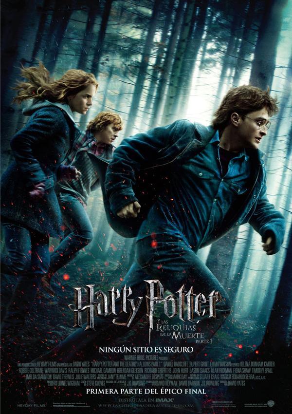 El orden de las películas de Harry Potter: la séptima, "Harry Potter y las reliquias de la muerte, parte 1".