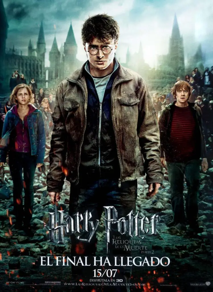 El orden de las películas de Harry Potter: la octava, "Harry Potter y las reliquias de la muerte, parte 2".