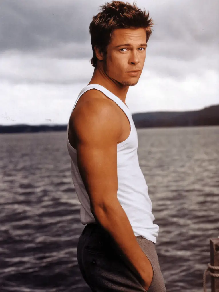 Los actores más guapos de Hollywood de la actualidad: Brad Pitt.