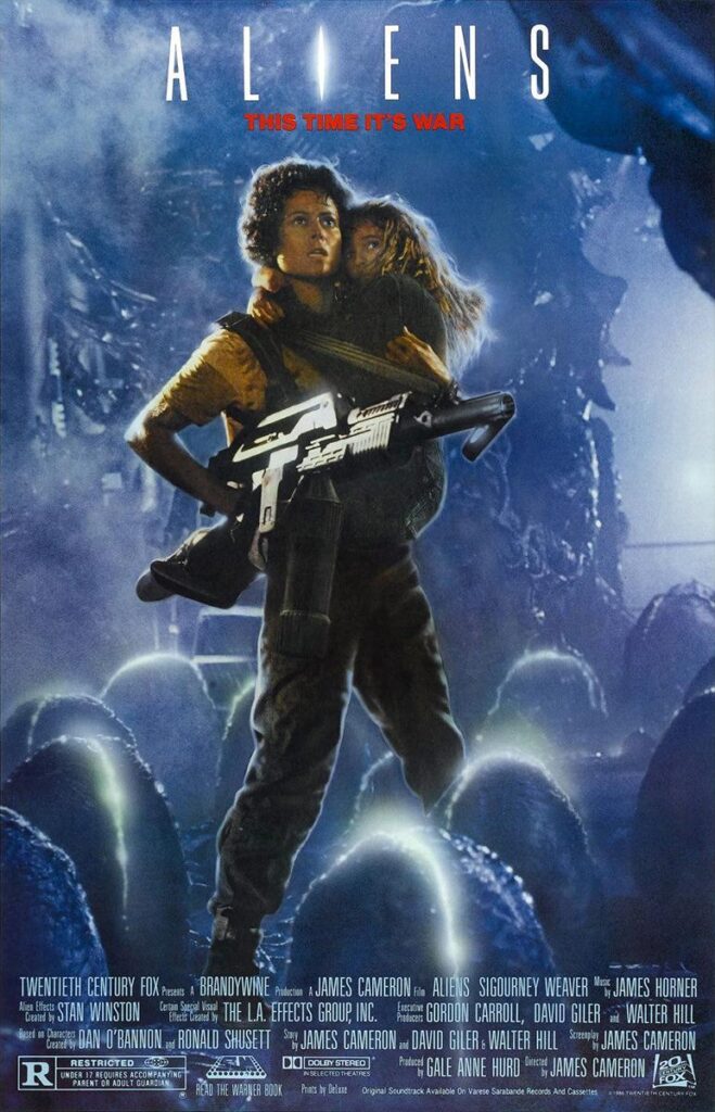 Películas de James Cameron: "Aliens, el regreso".