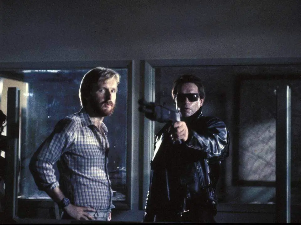 Películas de James Cameron: rodando "Terminator".