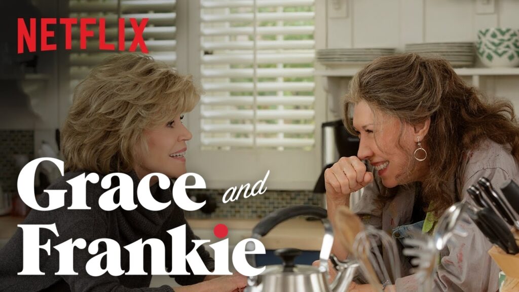 Series de Netflix recomendadas: "Grace and Frankie".