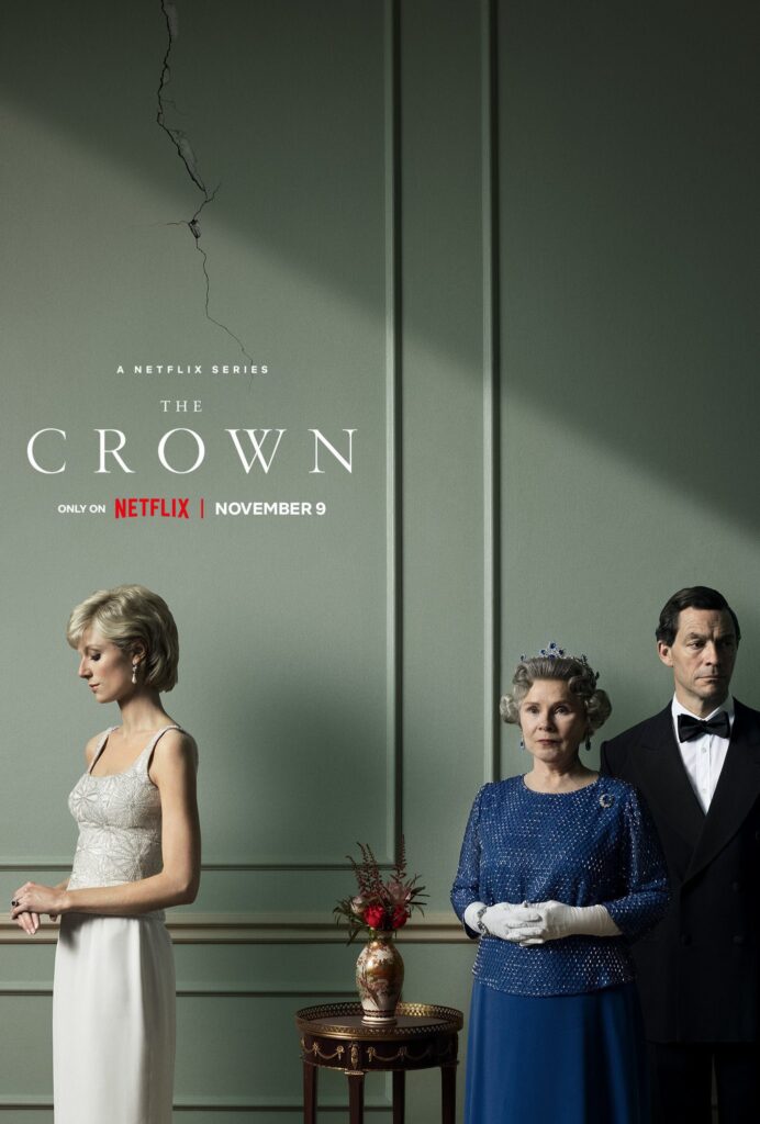 Series de Netflix recomendadas: "The Crown".
