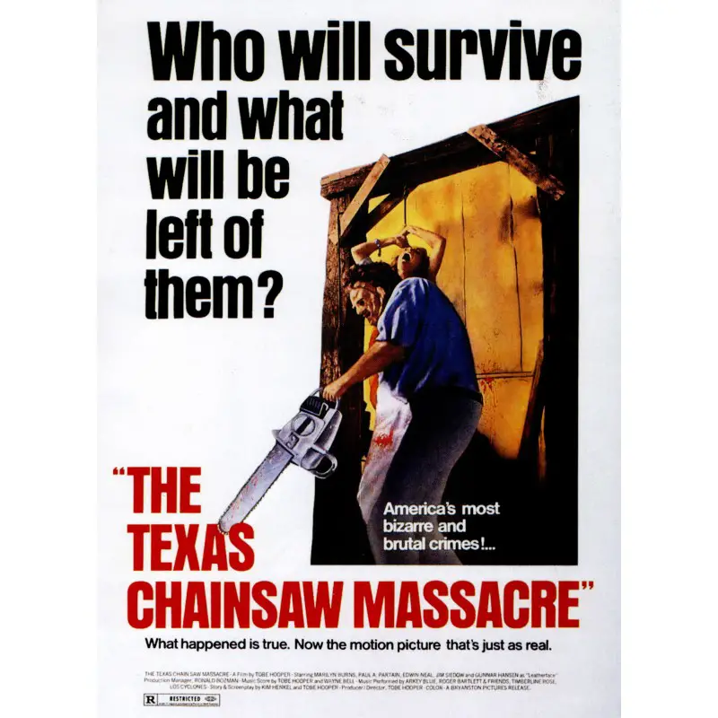 Películas de terror basadas en hechos reales: "La matanza de Texas".