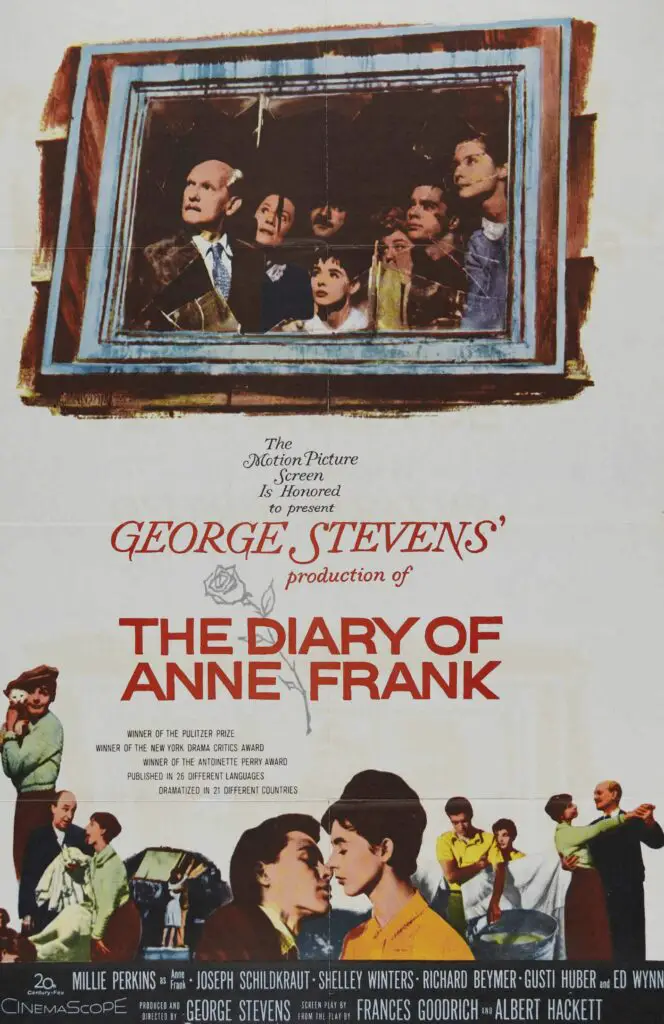 Películas sobre el Holocausto nazi: "El diario de Ana Frank".
