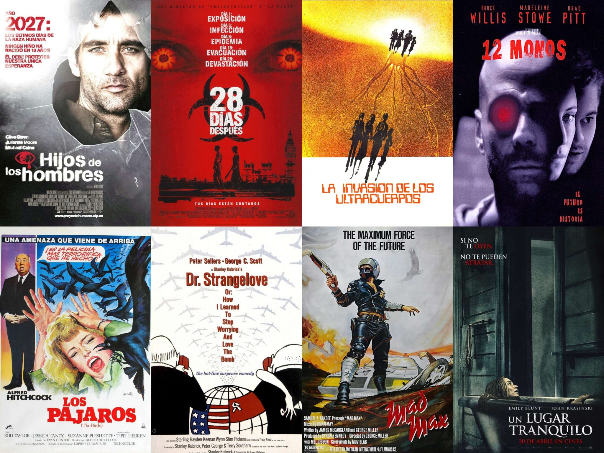 Las 25 mejores películas del fin del mundo.